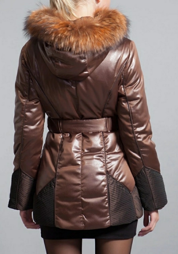 Just Gorgeous Basic Edition Down Coat, Usa Size M - image 2